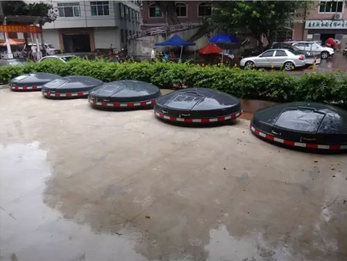 地埋式垃圾桶，環衛家族新成員